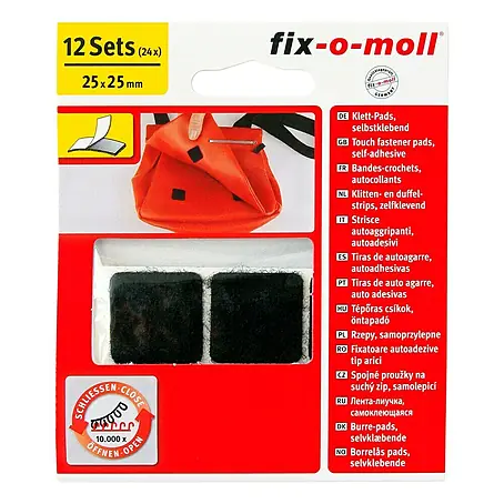 Fix-o-moll  Podmetač na čičak