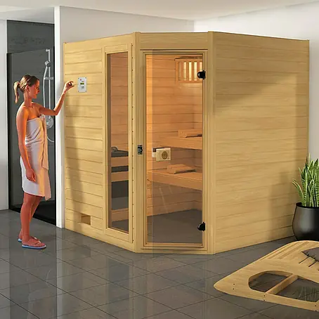 Weka  Massivholzsauna 539 GTF Gr.3