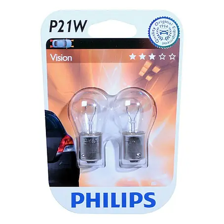 Philips Vision Knipper- en remlichtlamp P21W