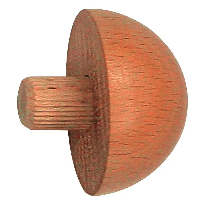 Treba Frewa Endkappe B64 - Buche, Geeignet für: Holzhandlauf Ø 42 mm, 2 Stk. - Ansicht von oben