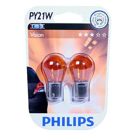 Philips Vision Knipperlichtlampen PY21W
