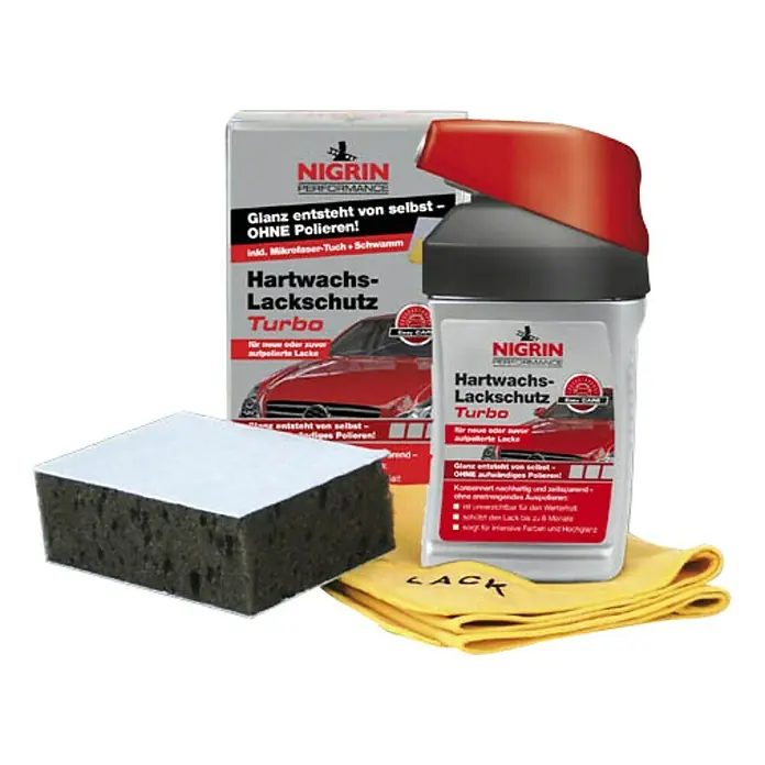 Nigrin Performance Hartwachs-Lackschutz Turbo - 300 ml - Vorderansicht