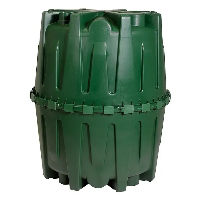4rainz Regenwassertank Komplettpaket Herkules Garten 1600 L - 1.600 l, Kunststoff - Vorderansicht