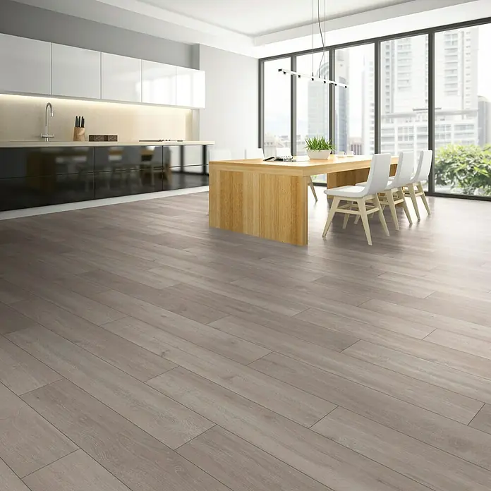 LOGOCLIC Laminat Edition Vinto Honeymoon - 1.285 x 192 x 10 mm, Rustikalni pod - Živopisni prikaz