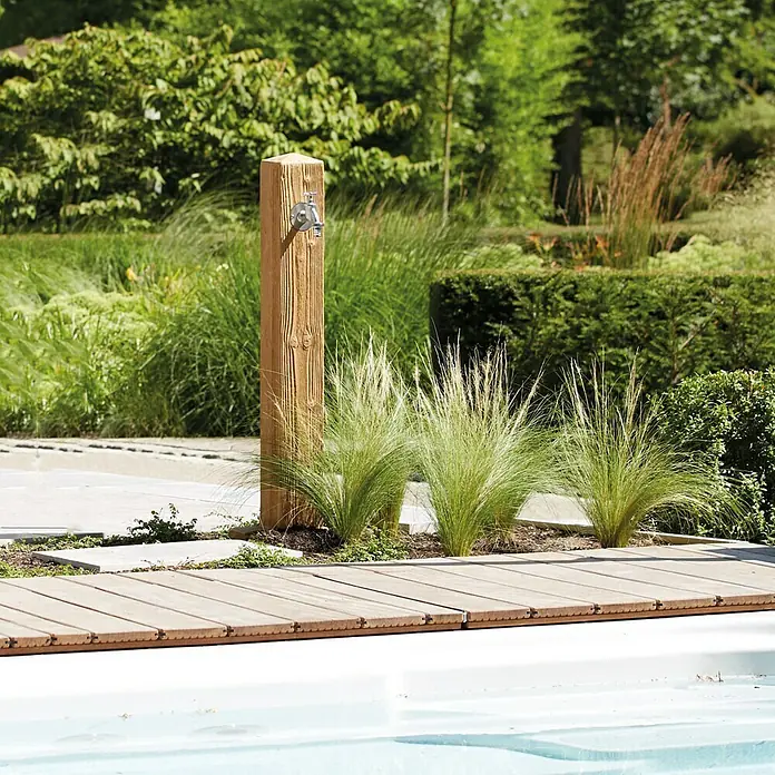 Garantia Wasserzapfstelle Wood - Lightwood, Höhe: 100 cm - Stimmungsaufnahme