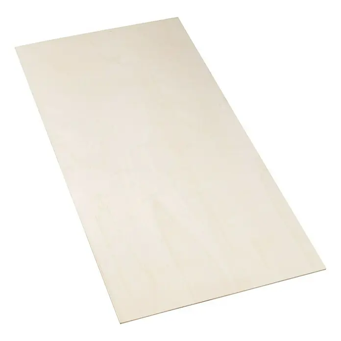 Sperrholzplatte Fixmaß - Pappel, 1.200 x 600 x 10 mm