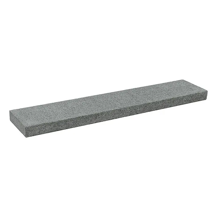 Rasenkante G 654 - Anthrazit, 100 x 20 x 5 cm, Geflammt