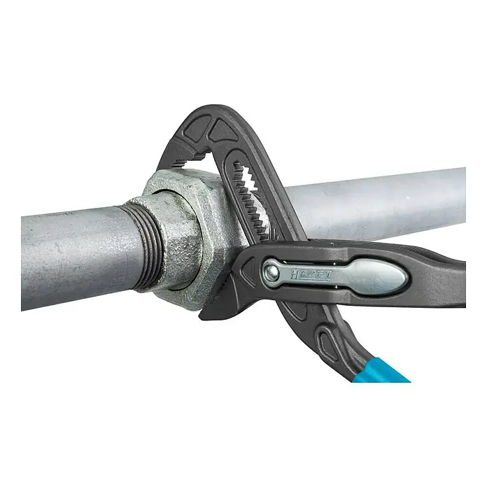 Hazet Wasserpumpenzange 760-2 - 260 mm, Greifkapazität Rohre: 50 mm - Anwendungsbeispiel
