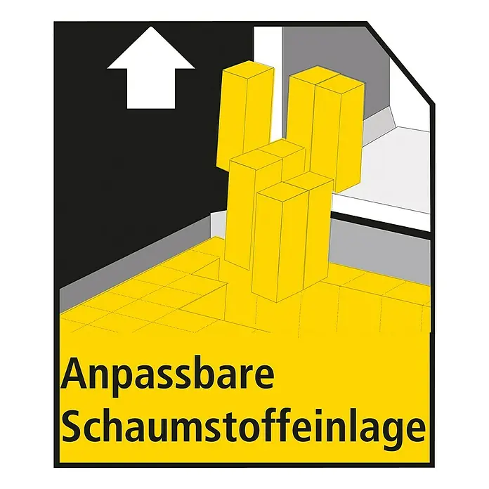 Stanley TSTAK Werkzeugkasten groß mit 2 Schubladen - 33,17 x 44 x 32,16 cm
