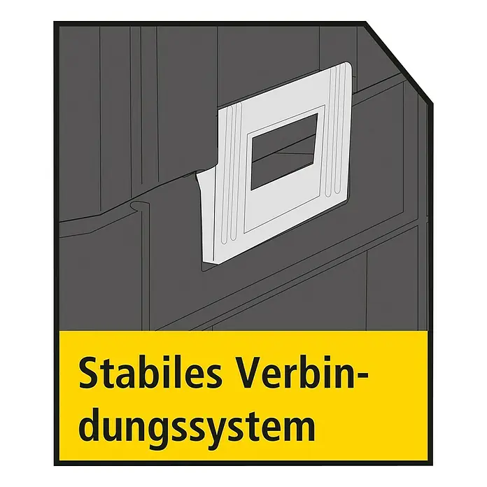 Stanley TSTAK Werkzeugkasten groß - 33,2 x 44 x 30,15 cm
