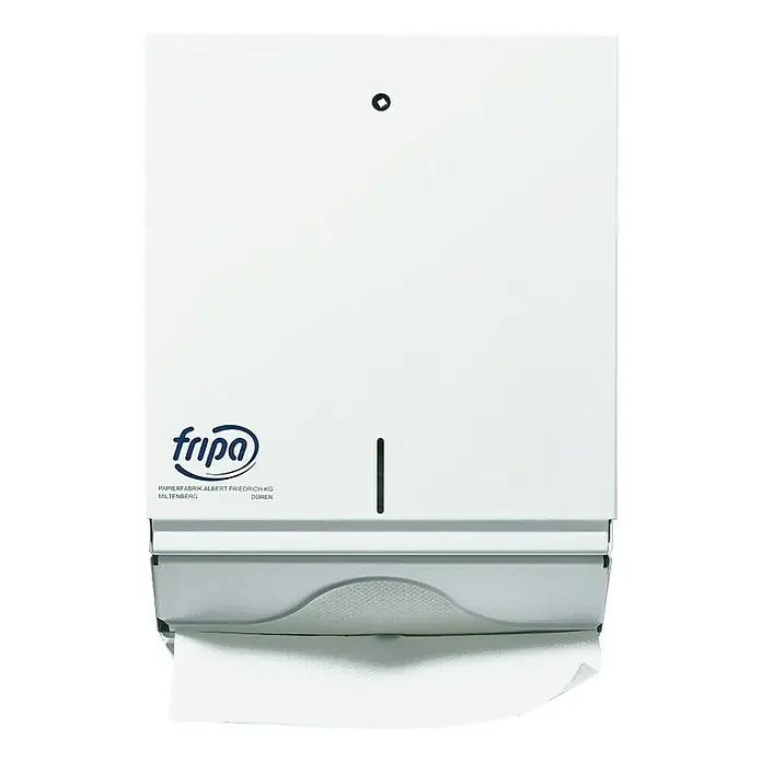Profi Depot Handtuchspender - Geeignet für: Falthandtücher, 27 x 35 x 13 cm, Weiß