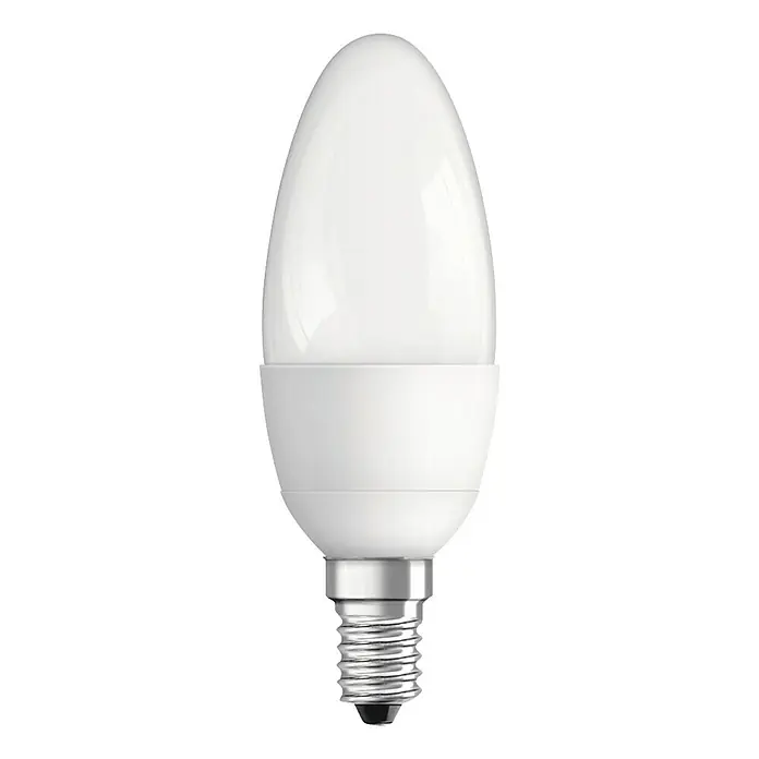 Osram Bombilla LED Classic B40 - 3 uds., 5,3 W, E14, Blanco cálido