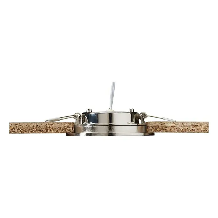 Tween Light LED-Einbauleuchten-Set - 9 W, Nickel matt, Warmweiß