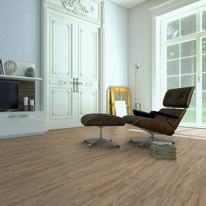 b!design Uzorak Clic Nordmann Eiche - 190 x 200 x 3 mm, Rustikalni pod