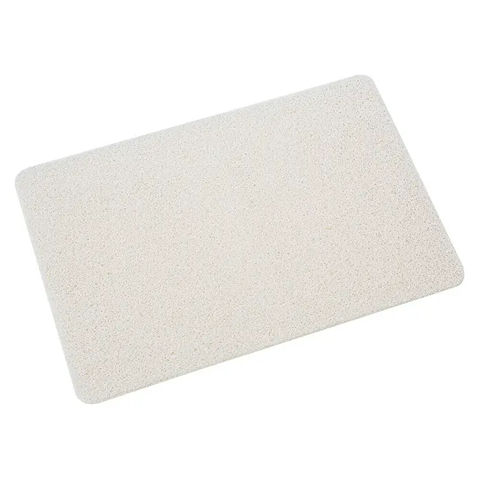 Venus Podloga za tuširanje Noodles - 40 x 60 cm, Bijele boje, PVC
