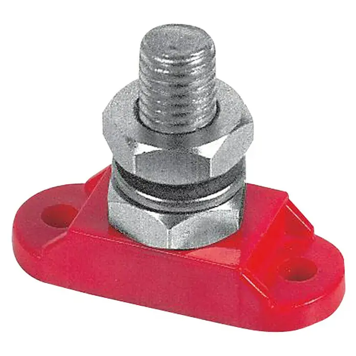 BEP Marine Sammelstützpunkt IS-10MM-1R - Für Bolzendurchmesser: 10 mm, Rot