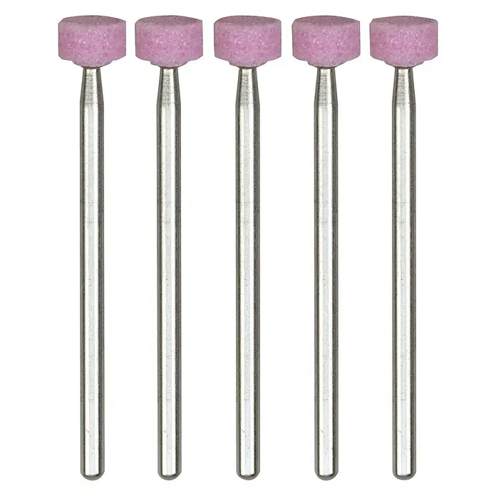 Proxxon Edelkorund-Schleifstifte No 28776 - 6 mm Rad, 5 Stk. - Vorderansicht