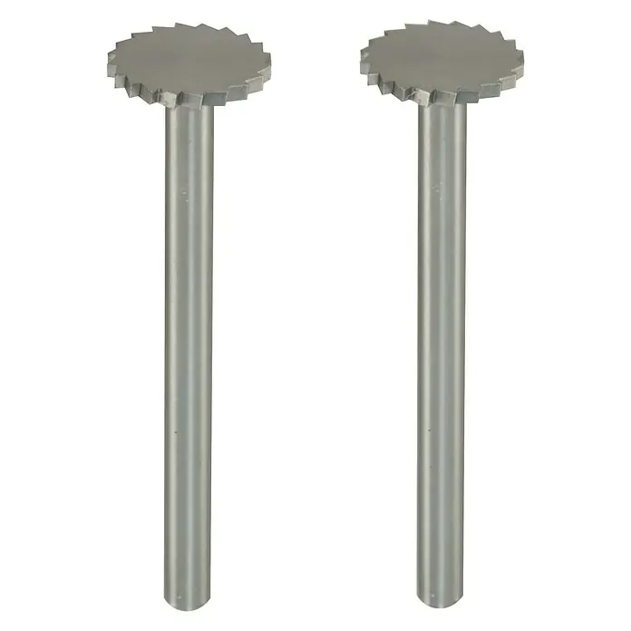 Proxxon Frezen No 28727 - 10 mm schijf, 2 st., Wolfraam-vanadiumstaal - Vooraanzicht