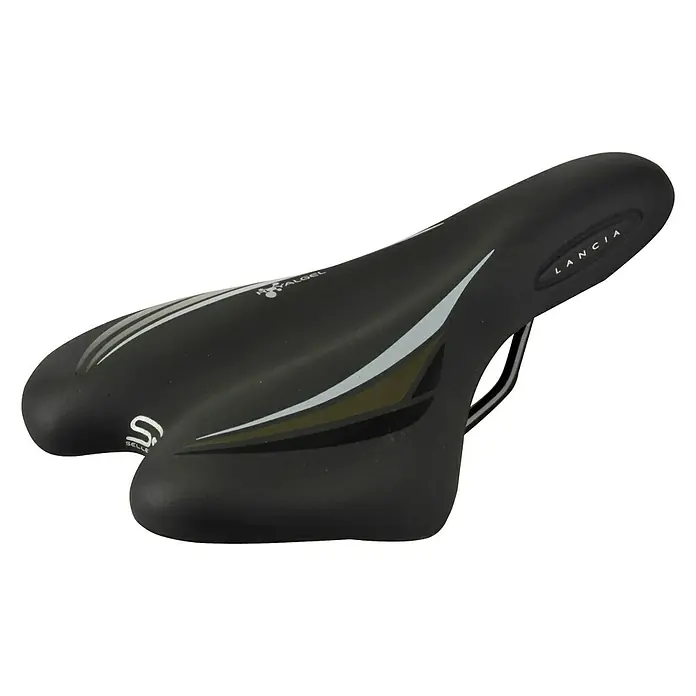 Selle Royal Gel-Sattel - Geeignet für: Mountainbike-Räder, Kunststoff - Linke Seitenansicht