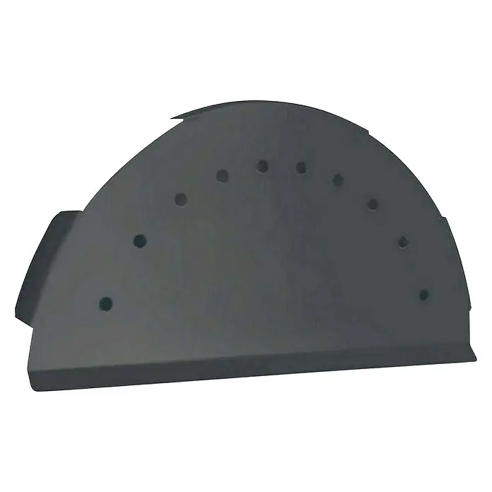 Probau Firstkappe - Schwarz, Länge: 28 cm, Stahl - Vorderansicht