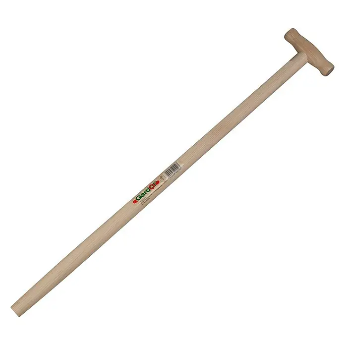 Gardol Zamjenska drška za lopatu - 85 cm, Bukva - Pogled s lijeve strane
