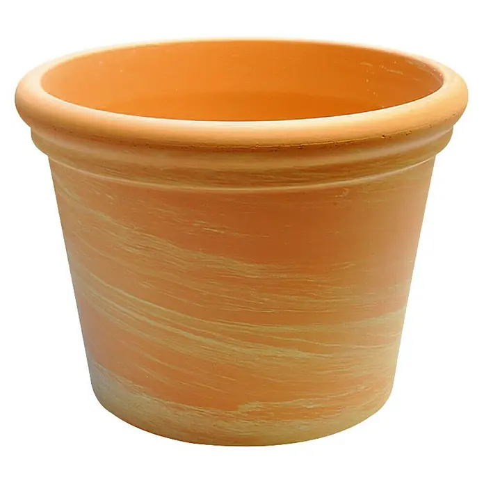 Pflanztopf - Max. Außendurchmesser: 20 cm, Höhe: 15 cm, Naturmaterialien