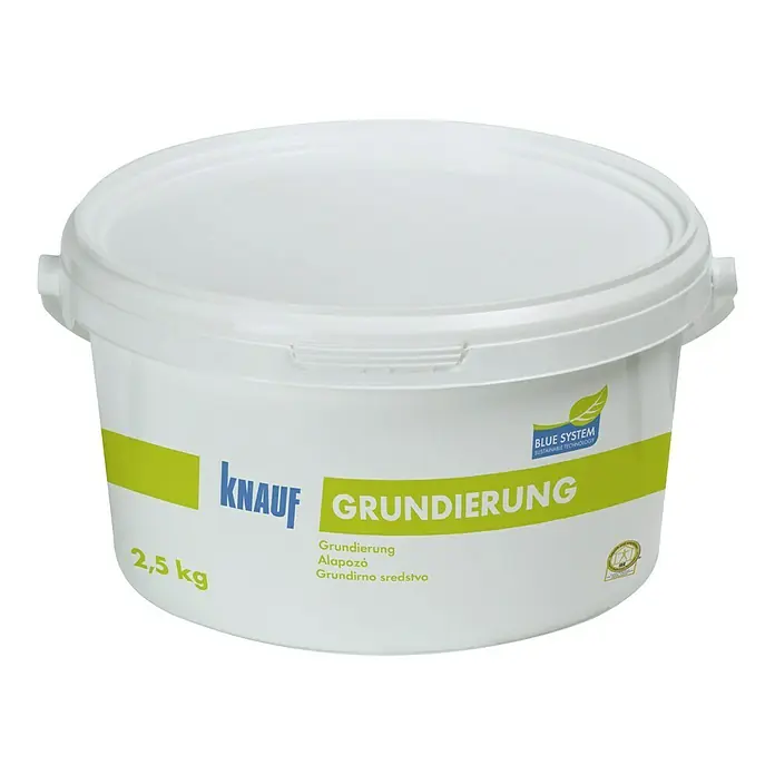 Knauf Blue System Grundierung - 2,5 kg, Lösemittelfrei - Vorderansicht