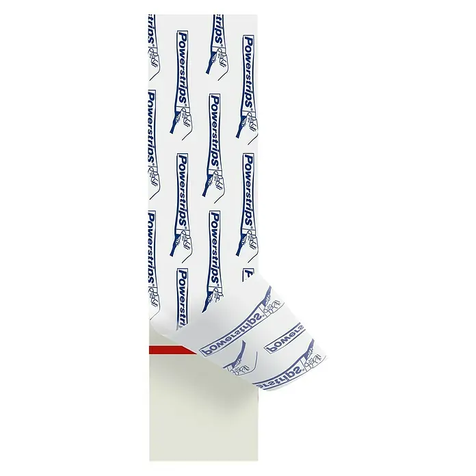 Tesa Klevende strip - Geschikt voor: Tegels, Belastbaarheid: 3 kg, 9 stk., Wit - Close-up