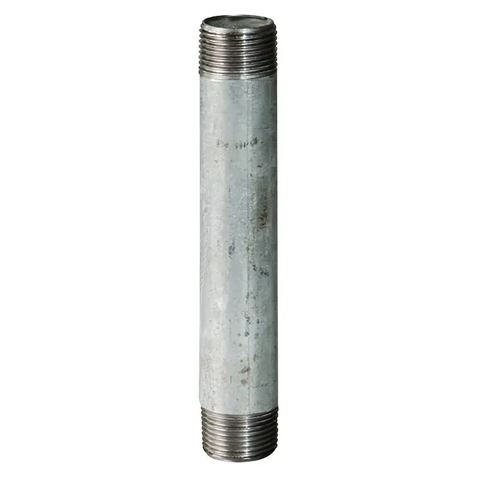 Pocinčana cijev - 1″, Duljina: 150 mm, Pocinčano - Pogled sprijeda