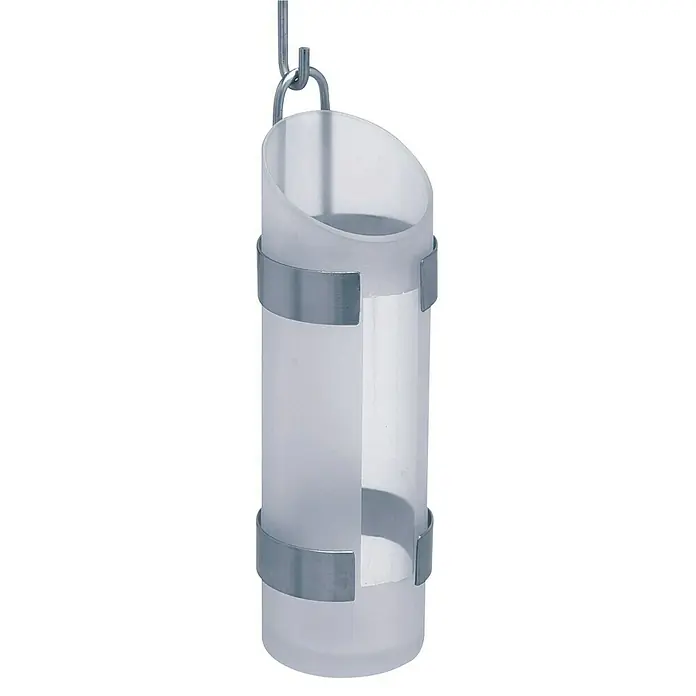 Heizkörperverdunster - Weiß, Glas - Vorderansicht
