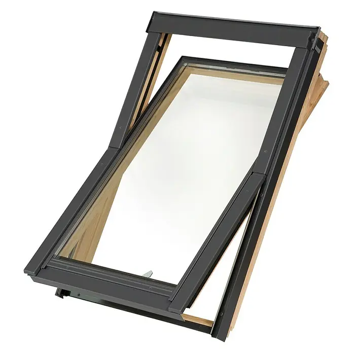Solid Elements Krovni prozor Basic - 55 x 78 cm - Pogled s desne strane
