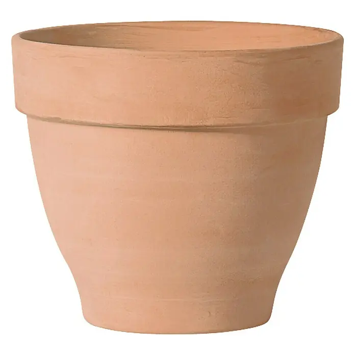 Deroma White Garden Pflanztopf Montelupo Set - Außenmaß (Ø x H): 33 x 28 cm, Naturmaterialien, Tonweiß