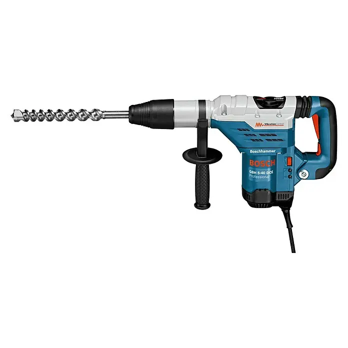 Bosch Professional Udarna bušilica GBH 5-40 DCE - 1.150 W, Jačina pojedinog udarca: 8,8 J, Broj udaraca: 1.500 /min - 3.050 /min - Pogled s lijeve strane