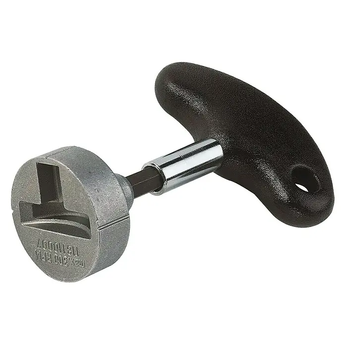 Wolfcraft Hakenschraubendreher - Geeignet für: Hakenschrauben (max. 6 mm Kopfbreite) - Vorderansicht