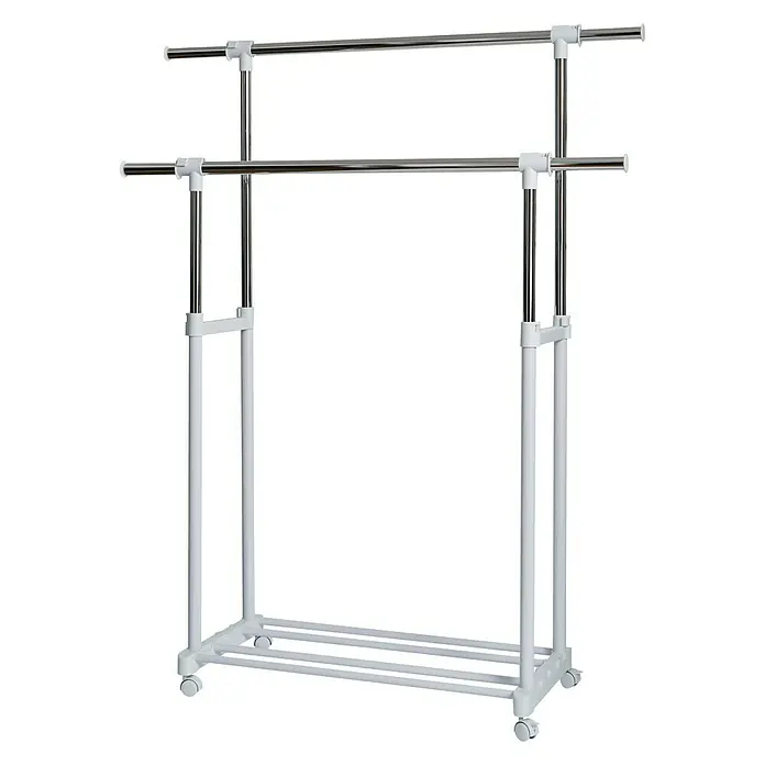 Kolica za odjeću XXL - D x Š: 44 x 134 cm, Podešavanje po visini: 95 cm - 169 cm