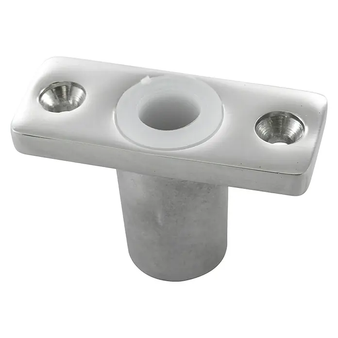 Marinetech Soporte para chumacera - Altura: 41 mm, Montaje superior, Acero inoxidable - Vista de perfil derecho