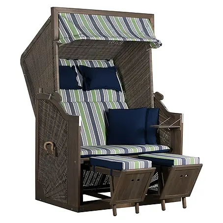 DeVries  Strandkorb Greenline 120