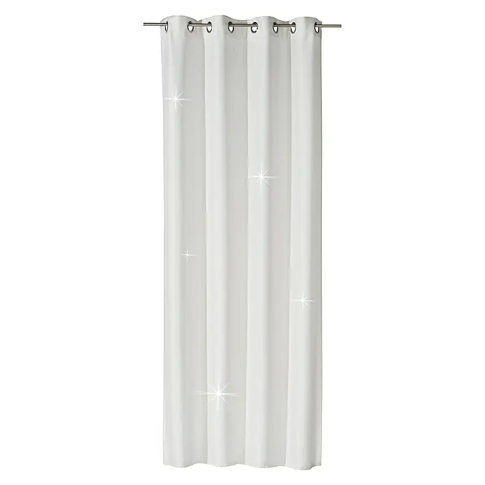 FREUNDIN HOME COLLECTION Vintage Ösenschal - 140 x 255 cm, 100 % Polyester, Offwhite, Vintage