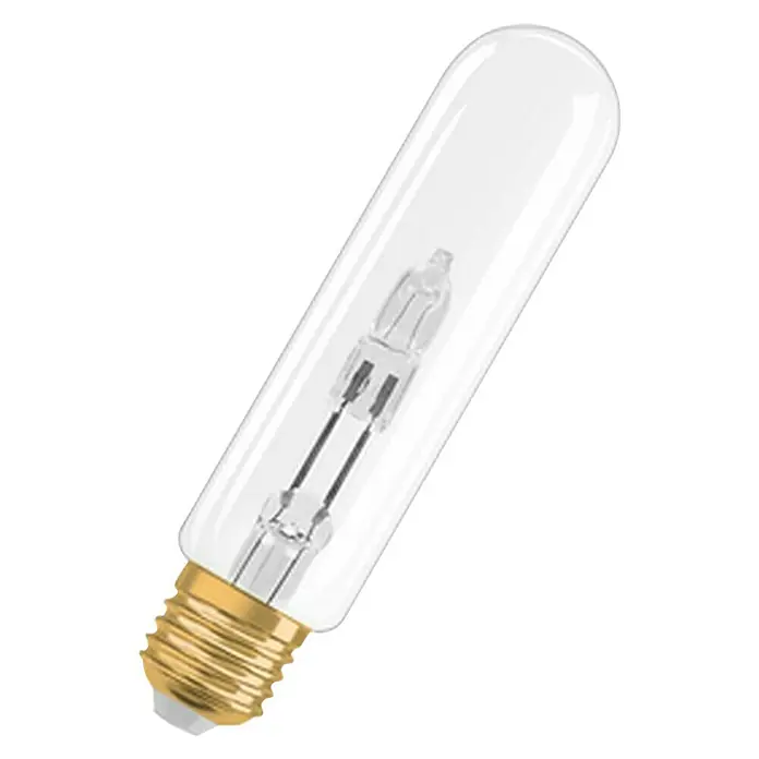 Osram Halogenstab Vintage 1906 Tubular - 20 W, E27, Warmweiß, Röhrenform - Vorderansicht