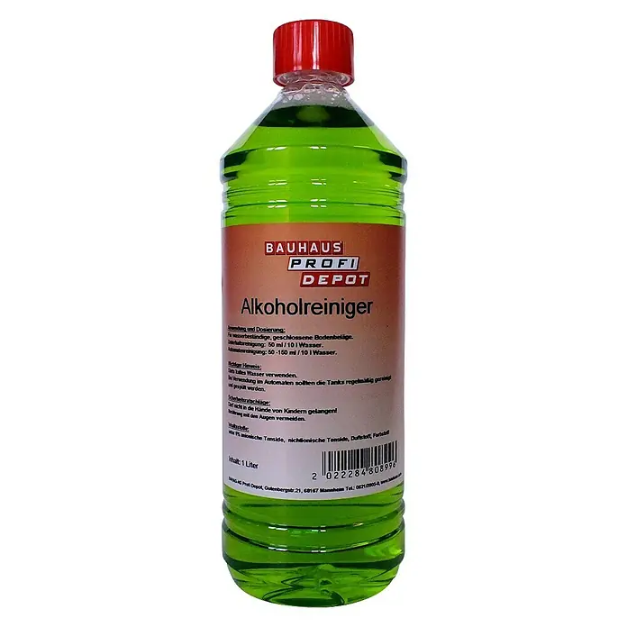Profi Depot Alkoholreiniger - 1 l, Flasche - Vorderansicht