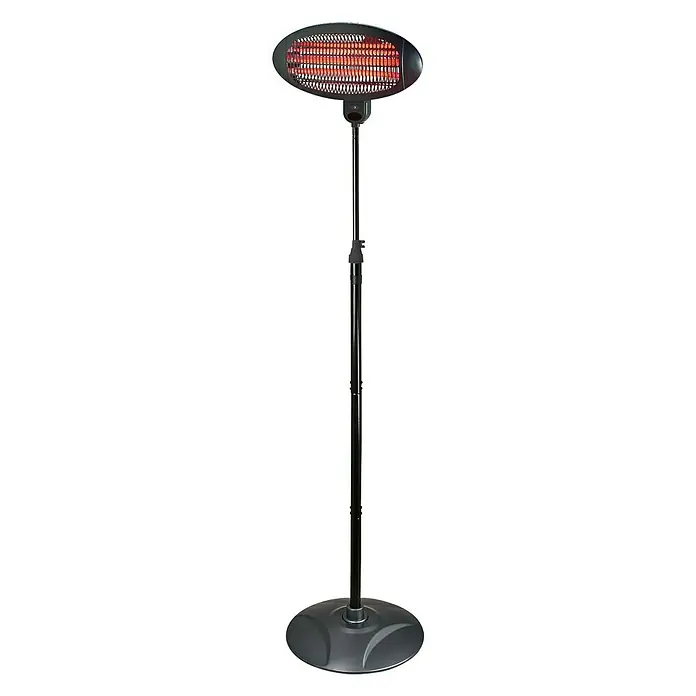 Sunred Infrarot-Heizstrahler Standing - 2.000 W, Höhe: 207 cm, Quartz - Vorderansicht