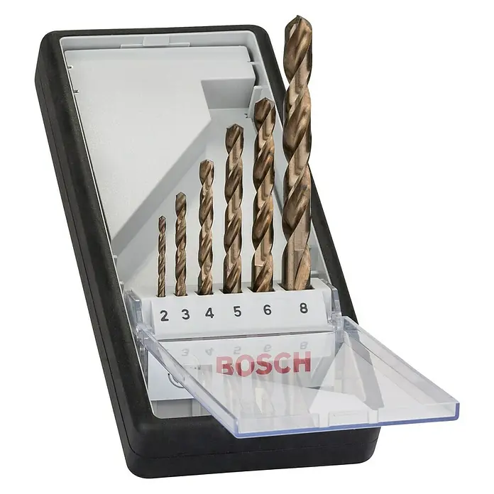 Bosch Professional Komplet metalnih svrdla - HSS-Co, 6 -dij. - Pogled sprijeda