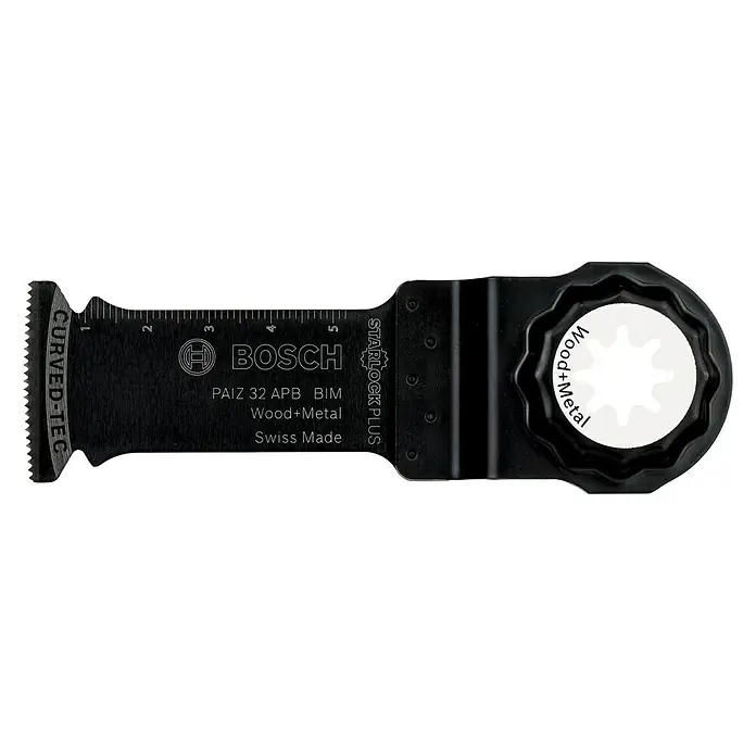 Bosch Nastavak za višenamjenski alat Wood and Metal PAIZ 32 APB - Prikladno za: Drvo, 60 x 32 mm, Sustav STARLOCK-Plus - Pogled sprijeda