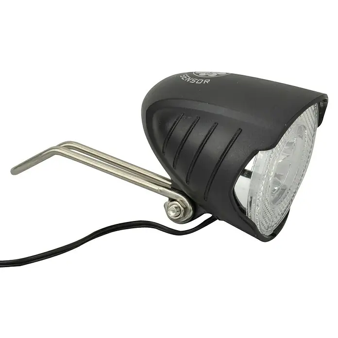 Fischer LED-Frontlicht - Lichtstärke: 20 Lux, Frontreflektor - Rechte Seitenansicht