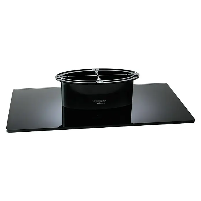 Voltomat HEATING Samostojeći i zidni kamin Flat - Crne boje, 1.600 W