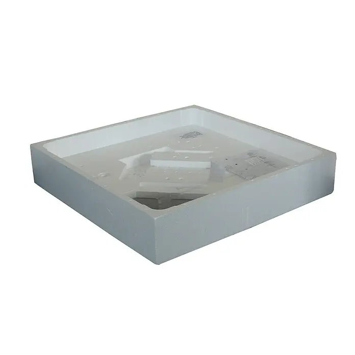 Ottofond Duschwannenträger Manila - 87 x 72 cm, Expandiertes Polystyrol, Weiß - Vorderansicht