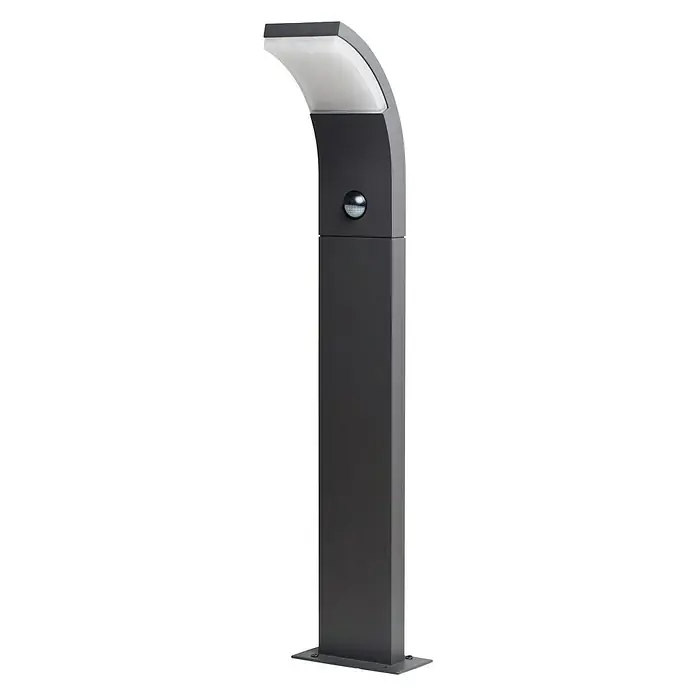 Starlux Baliza exterior LED con sensor Udine - 7 W, Blanco cálido, Altura: 600 mm, IP54