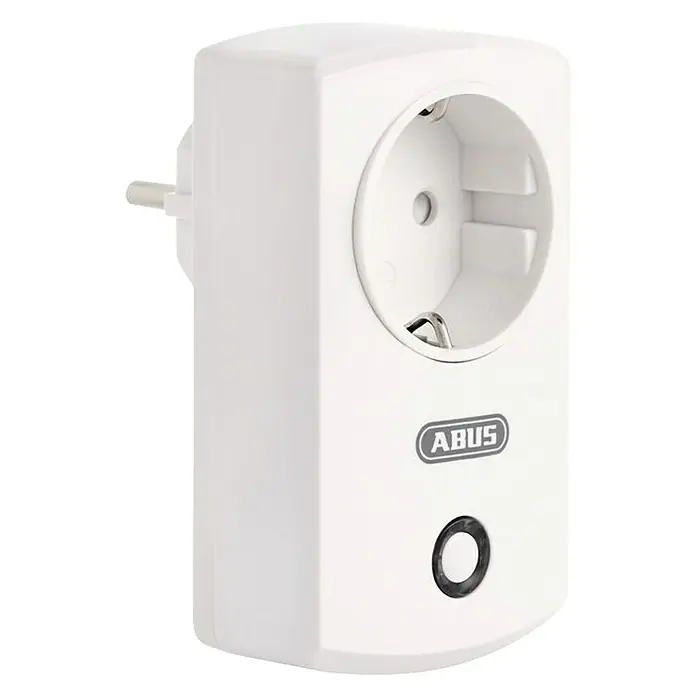 Abus Smartvest Funksteckdose - 31 x 55 x 99 mm, Passend für: Abus Smartvest Alarmanlage - Vorderansicht