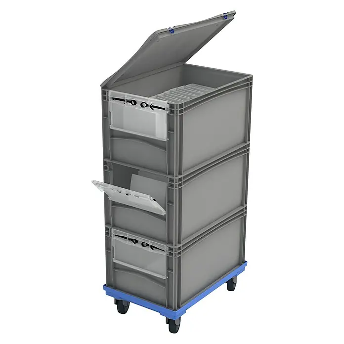 Surplus Systems Werkstattwagen Stau-Tower - 60 x 40 x 110 cm, Traglast: 200 kg - Linke Seitenansicht