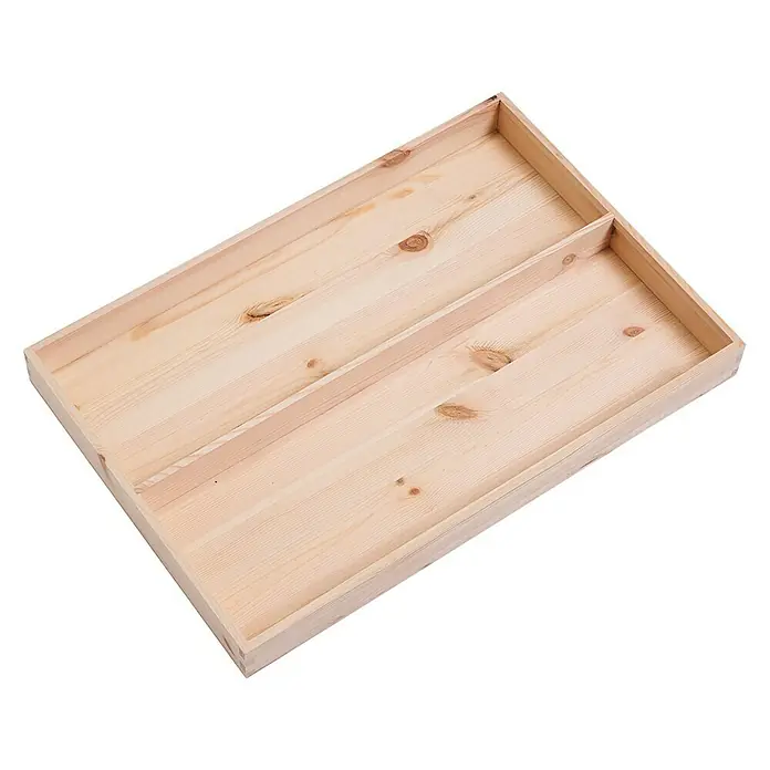 Tabletteinsatz XL - 55 x 37 x 5 cm, Passend für: Stapelbox XL - Ansicht von oben